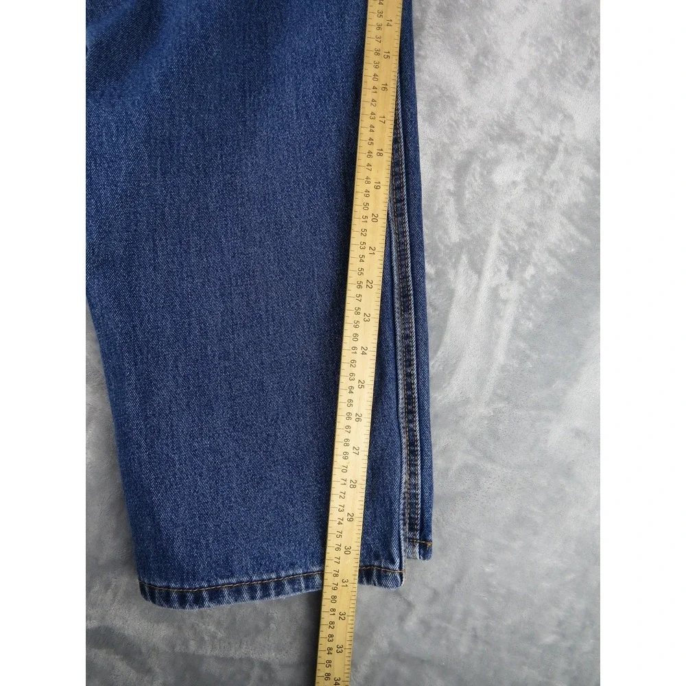 Levis 550 Jeans Mens 42x32‎ Blue Relaxed Fit Straight Leg Zip Fly Denim Pants